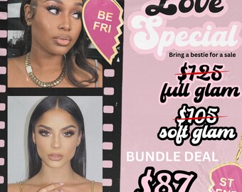 Glam Makeup Special: Full & Soft Glam Bundle (Digital Download)