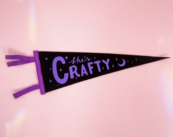 She's Crafty Flag from Oxford Pennant