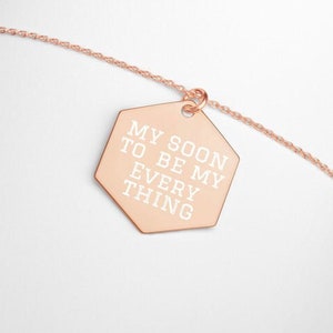 YMH Good Morning Julia Engraved Necklace &quot;My Soon to Be My Everything&quot;, Your Moms House, Tom Segura & Christina P