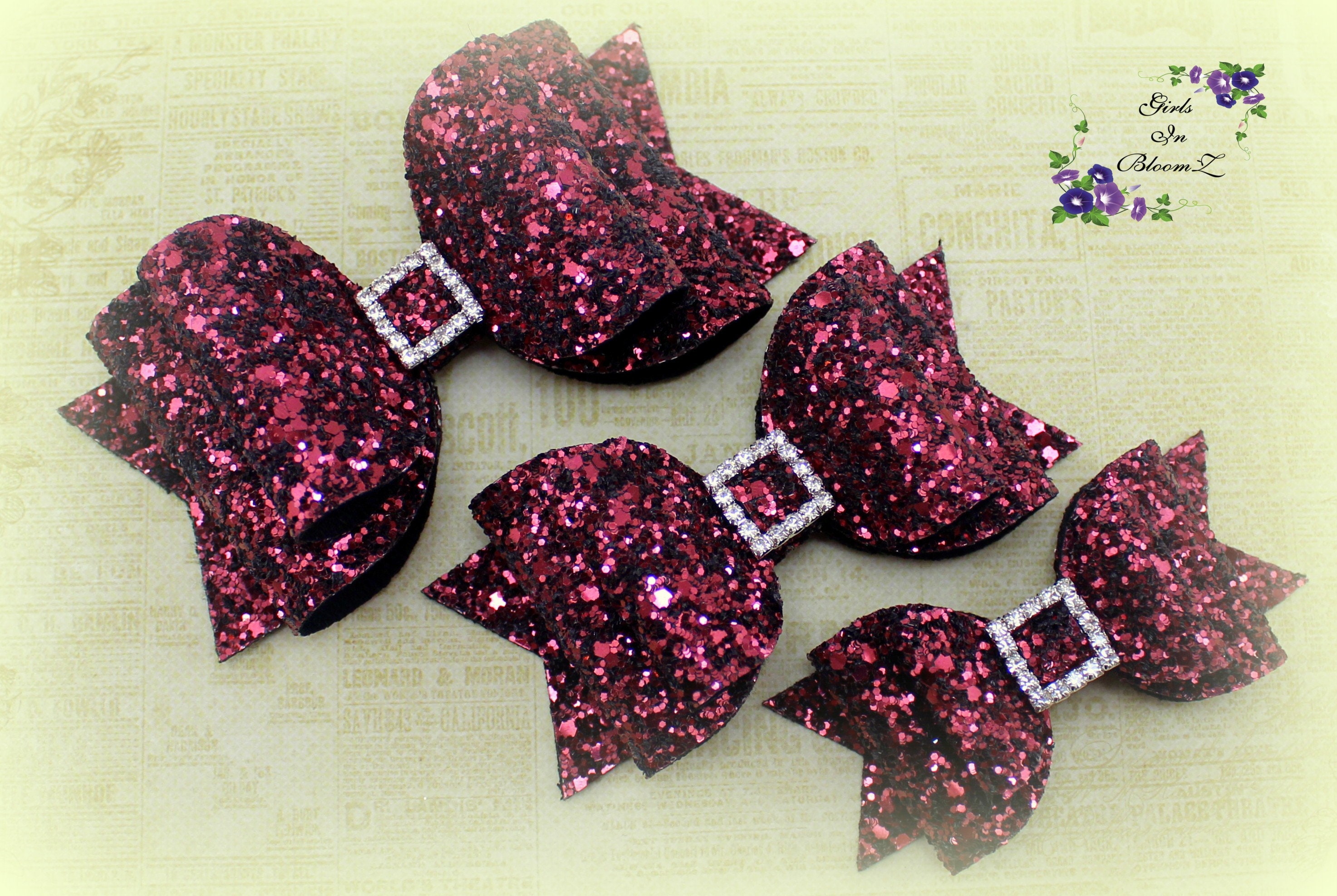 Maroon and Gold Headband - Etsy display picture 2