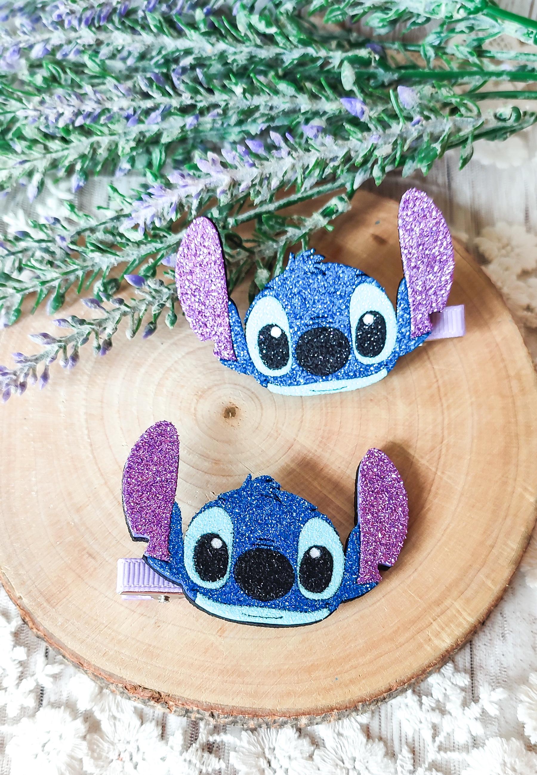 Lilo and Stitch Hair Clips - Etsy