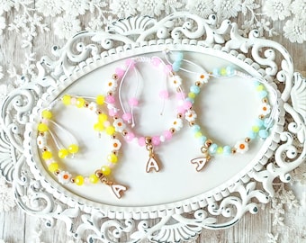 Girl's Personalized Bracelet-Children's Jewelry-Toddler bracelet for girl-Child's adjustable Initial bracelet