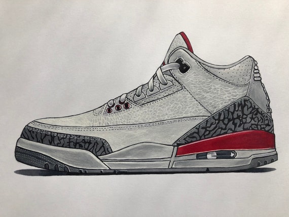 1 of 1 original artwork Nike Air Jordan 