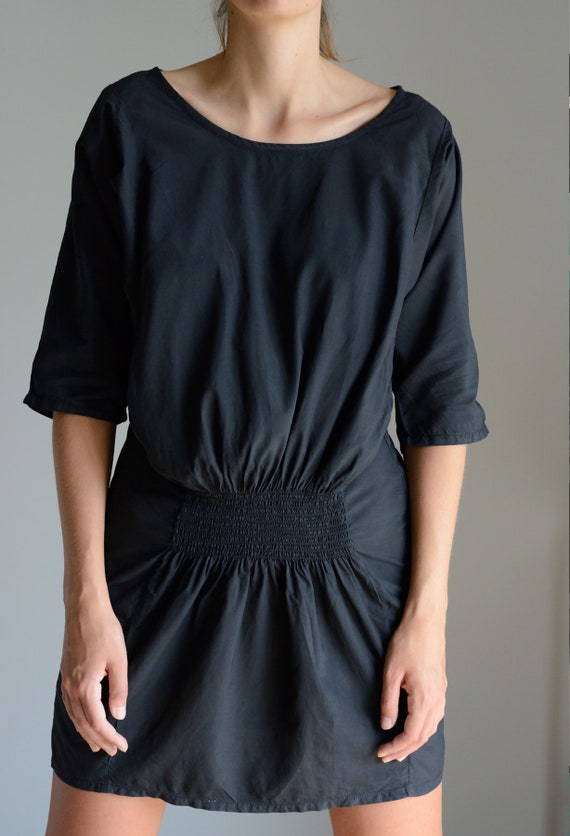 Dolman sleeve MM6 dress in black