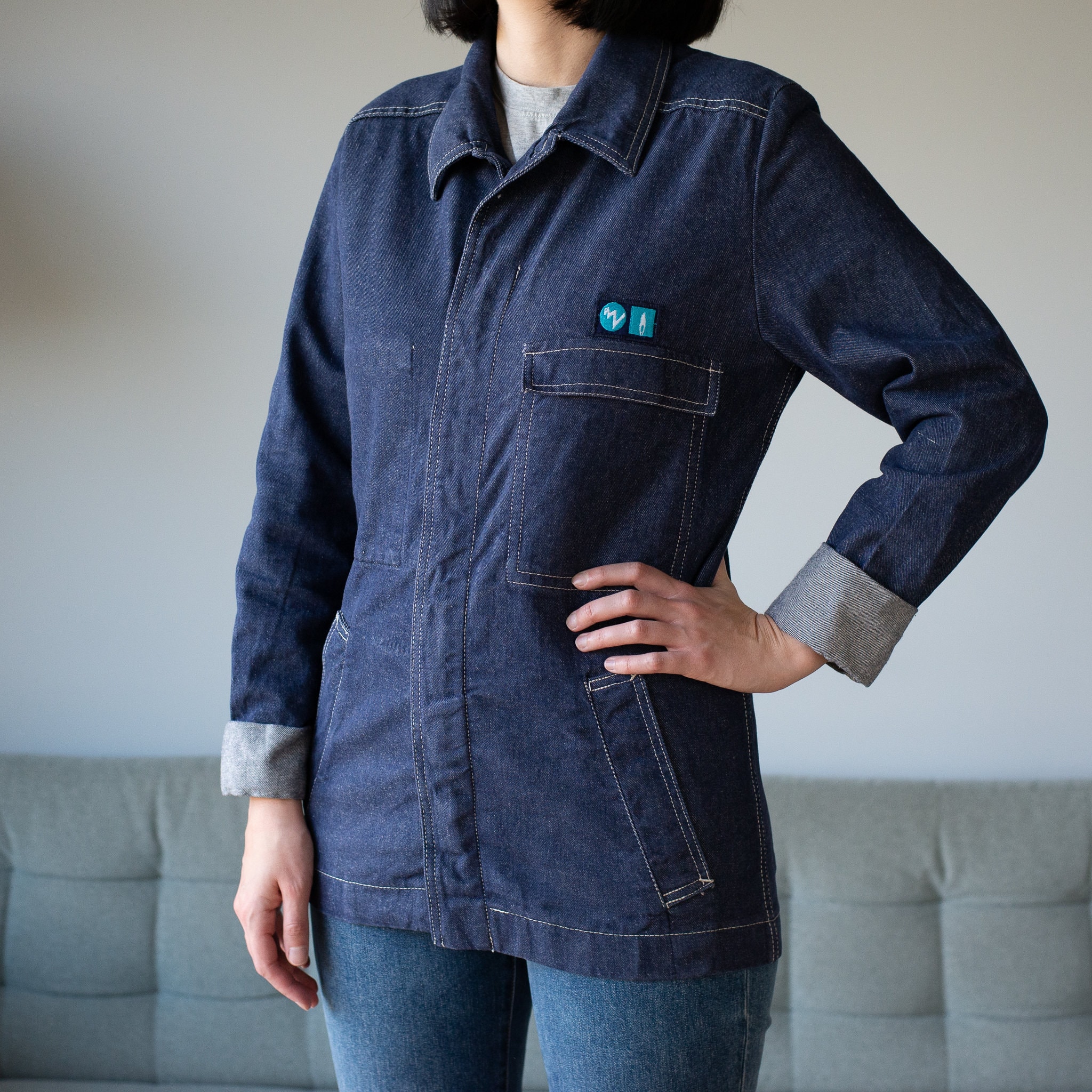 French Army Work Jacket - Etsy