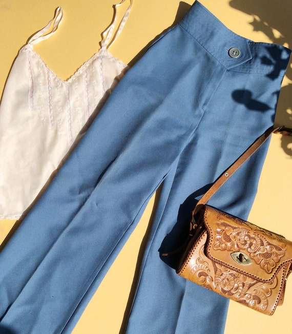 wide leg pants, 70s wide leg pant, joshua tree, v