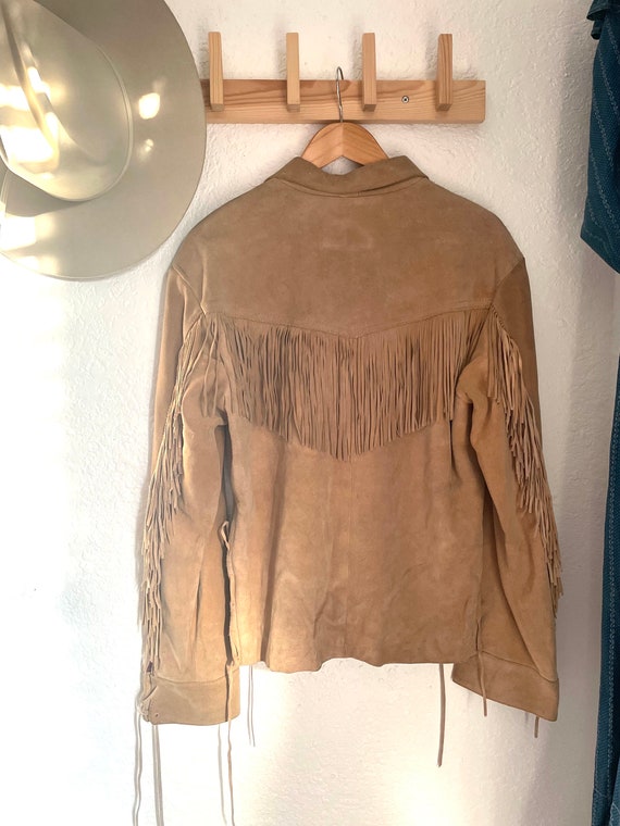 Vintage fringe jacket / 70s fringe blouse / vinta… - image 5