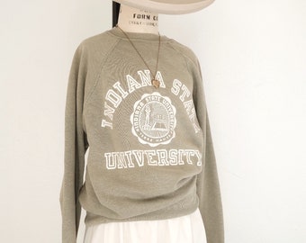 1960s champion sweatshirt / 60s university sweatshirt / champion sweatshirt / Indiana state university sweatshirt