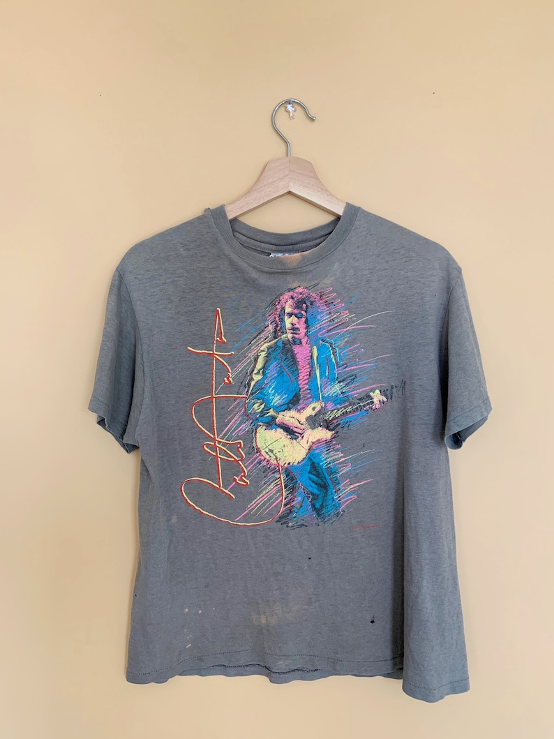 Vintage Santana Shirt : Santana 80s