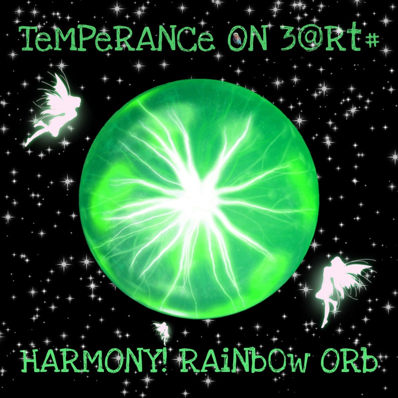 HARMONY Rainbow Orb by Archangel Jasmine Etsy