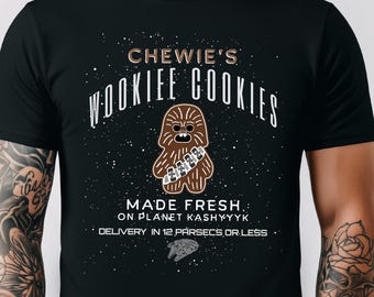 Chewie's Wookiee Cookies Shirt, Galaxy's Edge Shirt, Vintage Retro Star Wars Shirt, Chewbacca Shirt, Hollywood Studios Shirt