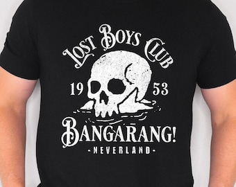 Lost Boys Club Shirt, Bangarang Rufio Shirt, Lost Boys Peter Pan Shirt, Men's Disney Shirt, Disneyland Dad Shirt, Disney World Dad Shirt