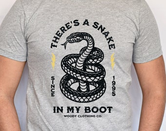 There's A Snake In My Boot Shirt, Hollywood Studios Shirt, Disney World Dad Shirt, Disneyland Dad Shirt, Men's Disney Shirt