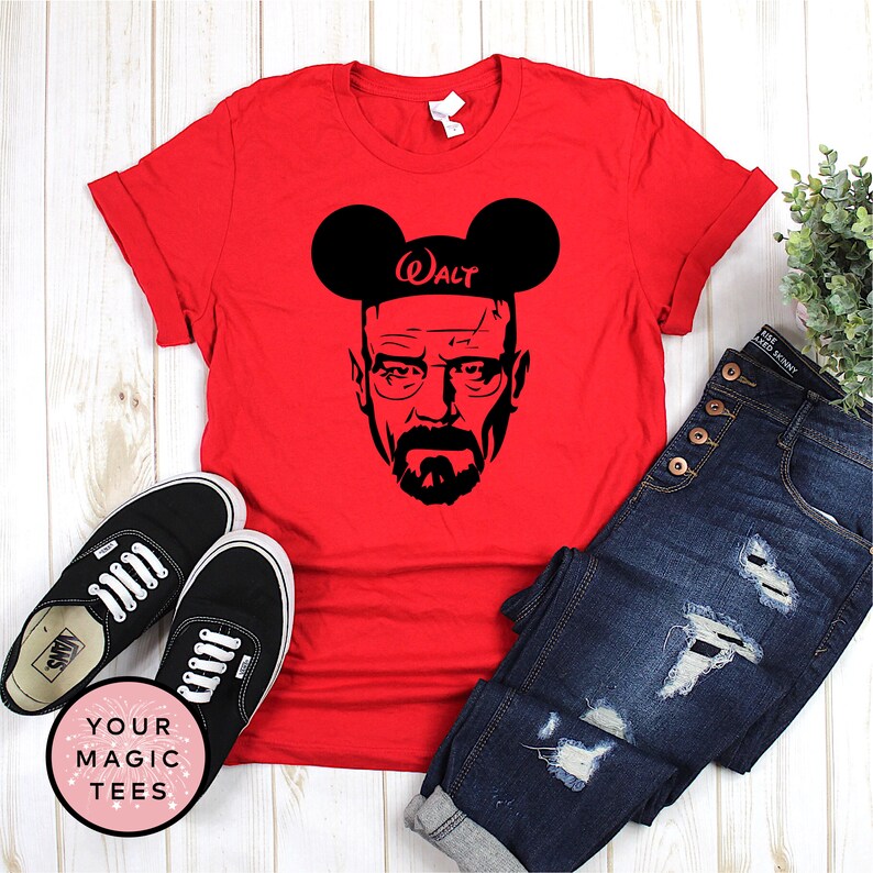 Walt WHITE Disney Shirt Funny Disney Shirt Disneyland Shirt Etsy