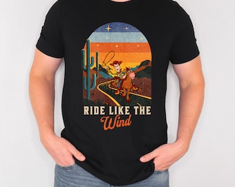 Toy Story Woody Shirt, Kids Woody Shirt, Mens Disney Shirt, Disneyland Dad Shirt, Toy Story Land Shirt, Disney Dad Shirt, Ride Like The Wind