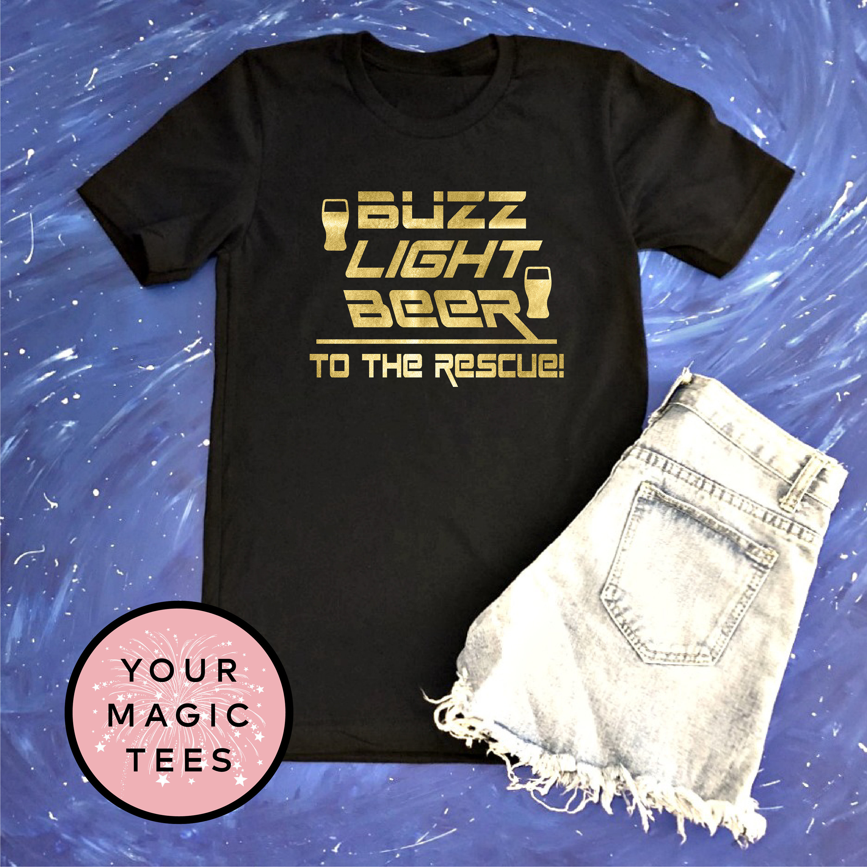 Buzz light beer shirt Clearance