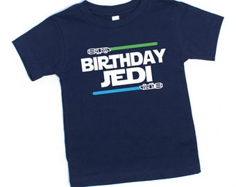 Birthday Jedi Shirt, Star Wars Birthday Shirt, Jedi Disney Shirt, Kids Disney World Shirt, Hollywood Studios Birthday Shirt, Light Saber