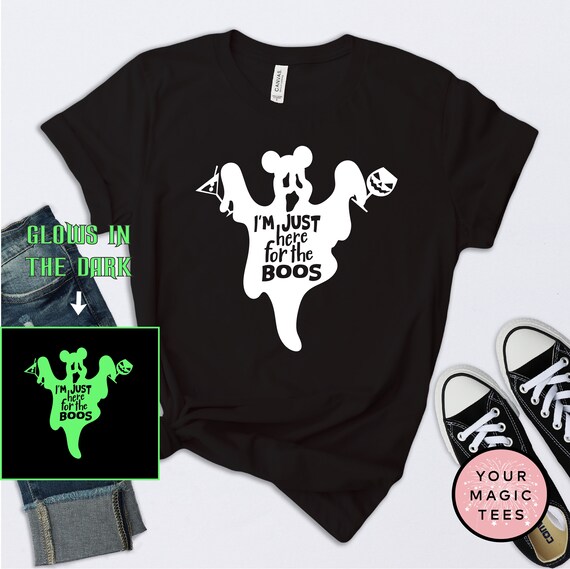 glow in the dark disney halloween shirts