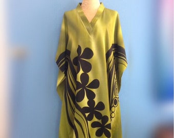batik long dress