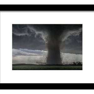 Photography Print - Tornado Photography: Kick the Dust Up - Framed / Unframed