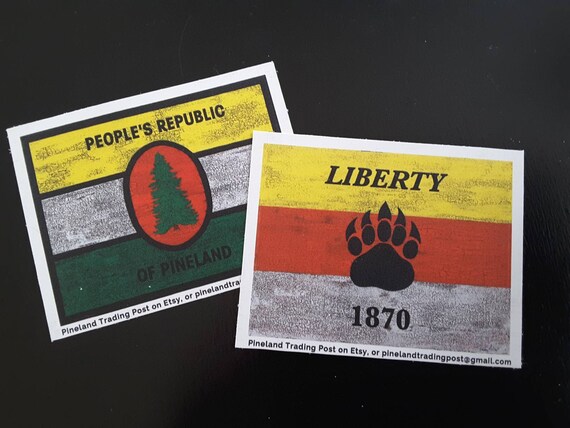 Pineland Veteran Vinyl Window Decal Sticker
