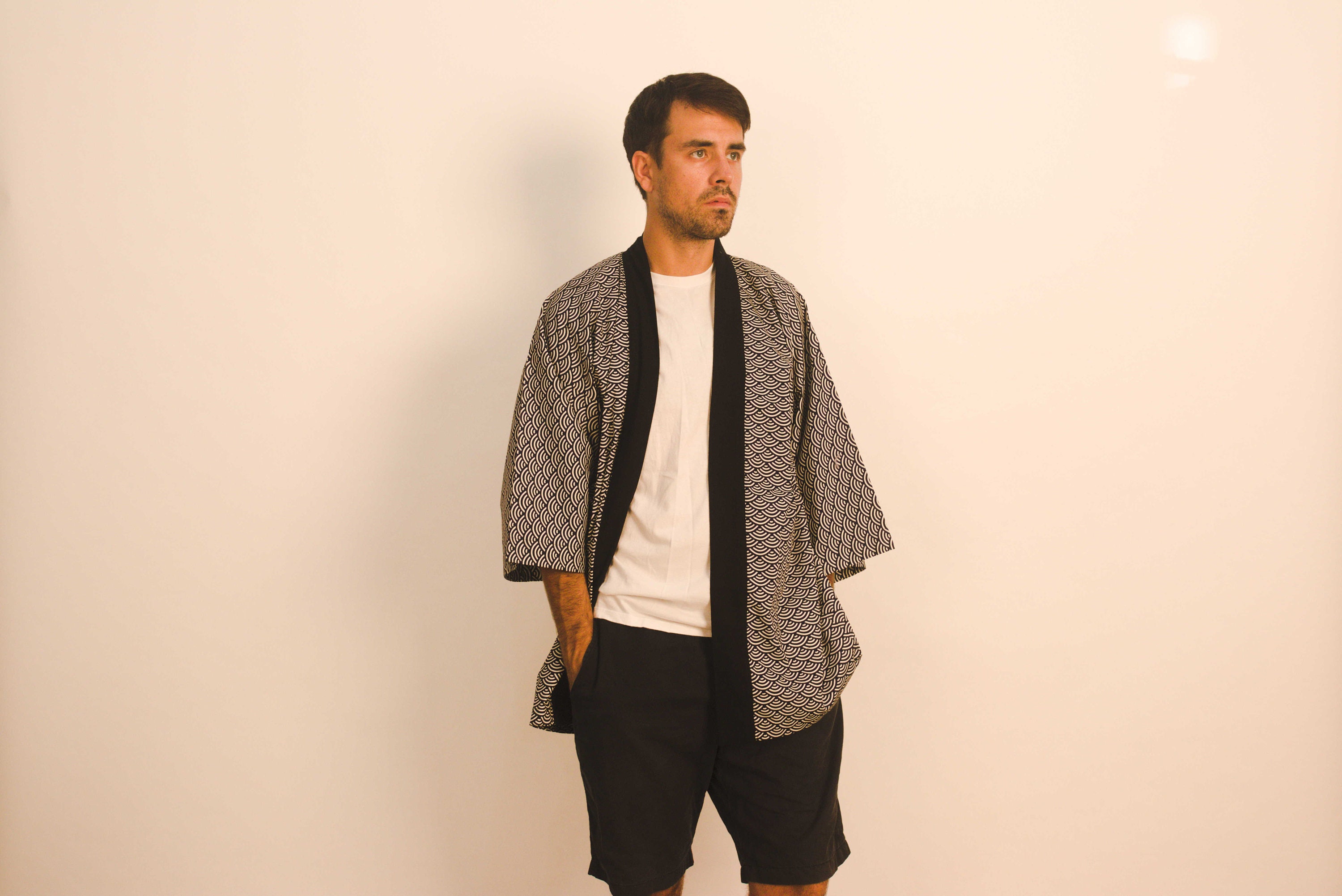 Men's happi coat deals
