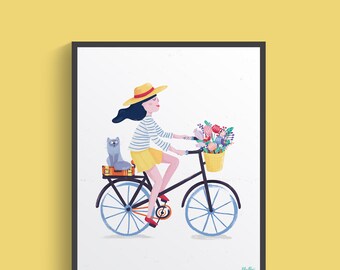 A summer bike