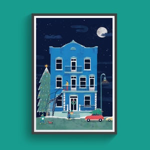 Montreal Facade - Winter