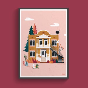 Montreal Facade - Fall