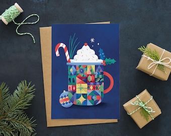 Kerstwenskaart