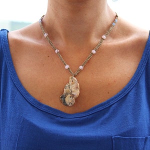 Ozean Halskette, Sommer Halskette, Meer Halskette, Boho Halskette, Hippie Halskette, Surf Halskette, Strand Schmuck, Strand Halskette, Ibiza Schmuck,