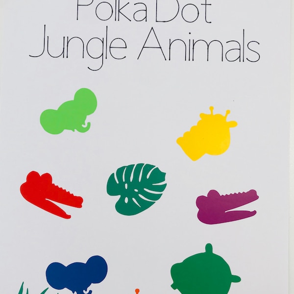 Jungle Animals Stickers in Vinyl any colour 25pcs Ideal for Wall art, School Bags & Folder's, Pencil Case's, Phone Cover's, Car Bumper's