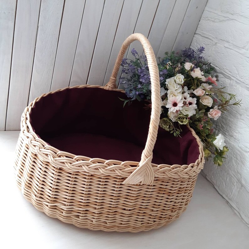 large wicker baskets for toys