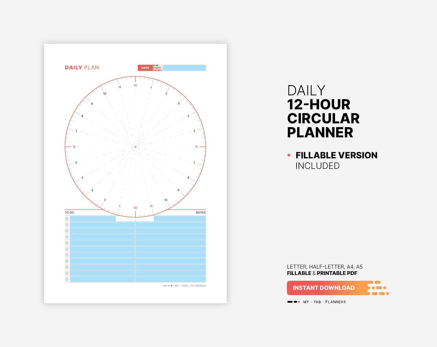 daily-24-hour-circular-chart-printable-visual-planner-fillable-routine-time-blocking-circle-adhd-to-do-list-simple-task-pdf-template-etsy