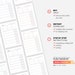 6-week Goal Planner, Fillable Work &amp; Productivity Tracker Calendar ...