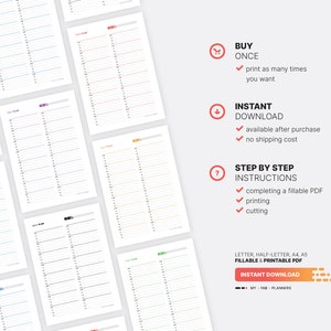 15 Minute Planner Sheet, Daily Appointment Schedule &amp; Time Slots ...