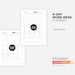 4-day Work Week Planner, Printable Productivity Action Plan Tracker ...
