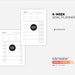 6-week Goal Planner, Fillable Work &amp; Productivity Tracker Calendar ...