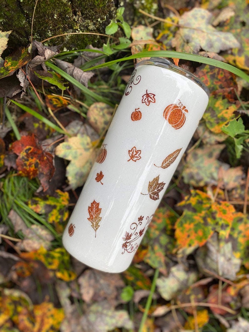 Custom epoxy tumbler its fall yall . Fall themed Etsy