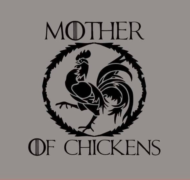 Mother of chickens fandom drawstring backpack GOT inspired bag