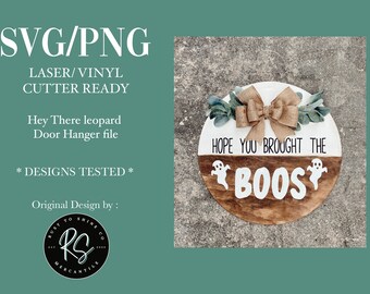 File Svg / spero che tu abbia portato i fischi / appendiabiti / Download digitale / cricut / silhouette / file rotondi / popolare Svg / segno / Halloween