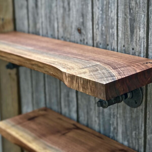 Live Edge Shelf (You'll Enjoy) Etsy