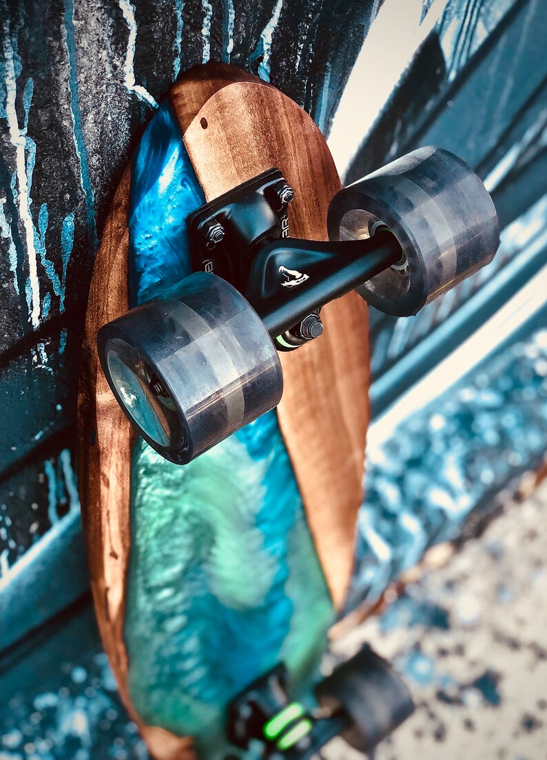 Wood and Epoxy Cruiser Skateboard Etsy