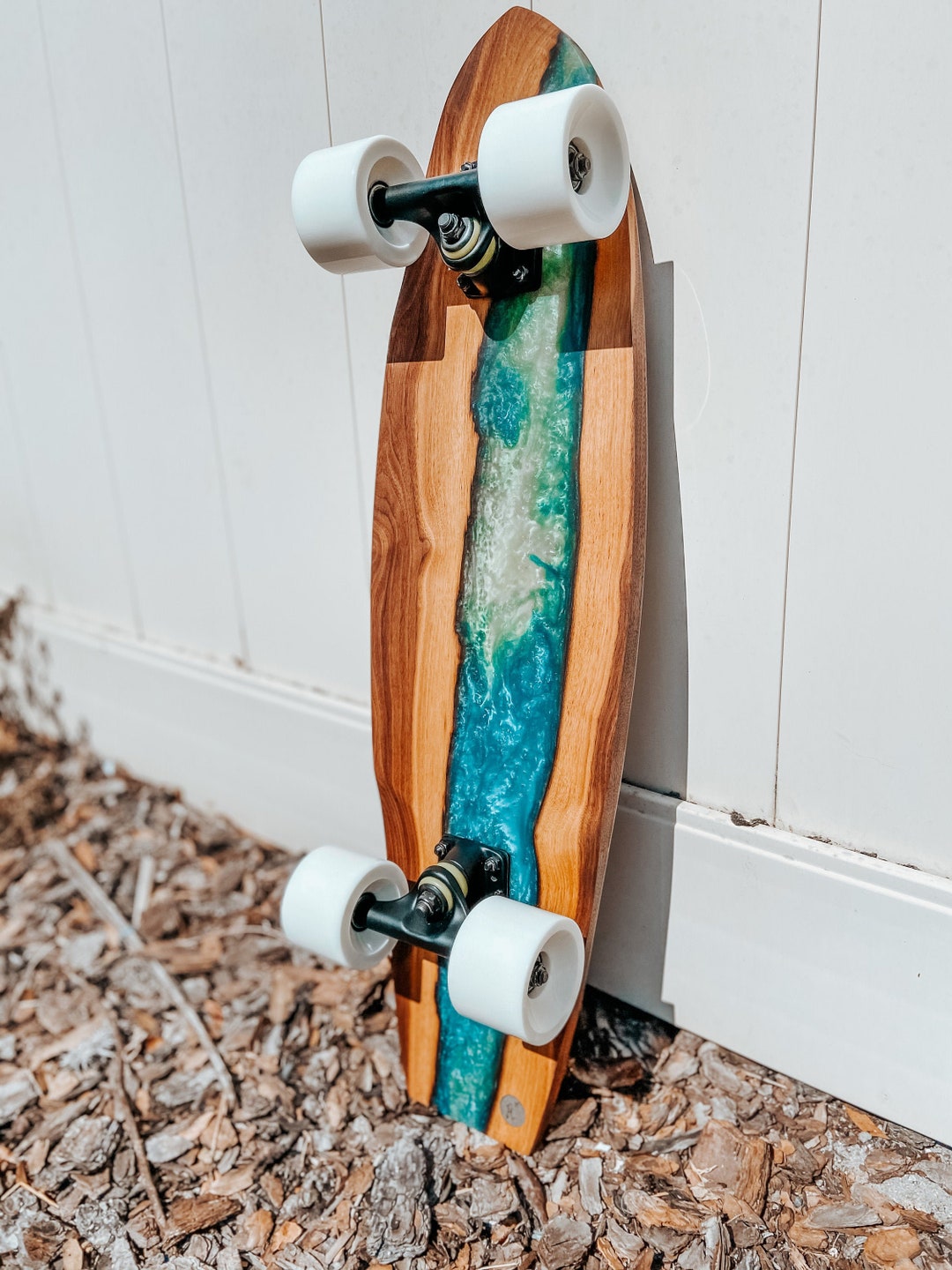 Wood and Epoxy Cruiser Skateboard Etsy
