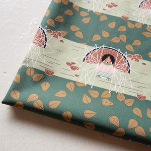 100% Premium Cotton Fabric, Half Yard, Built-in Drum, Grouse, Birch Fabrics, Organic, Cotton, Poplin, Charley Harper, Quilt, Clothes Making