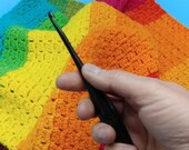 Ebony (Black) Streamline Wooden Crochet Hooks by Furls -Sizes 3.75mm - 10mm Don 39 t Let Pain Stop Your Artistic Flow USA Made