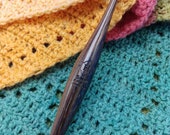 Rosewood Streamline Wooden Crochet Hooks by Furls - Sizes 3.75mm - 10mm Don 39 t Let Pain Stop Your Artistic Flow Made in USA