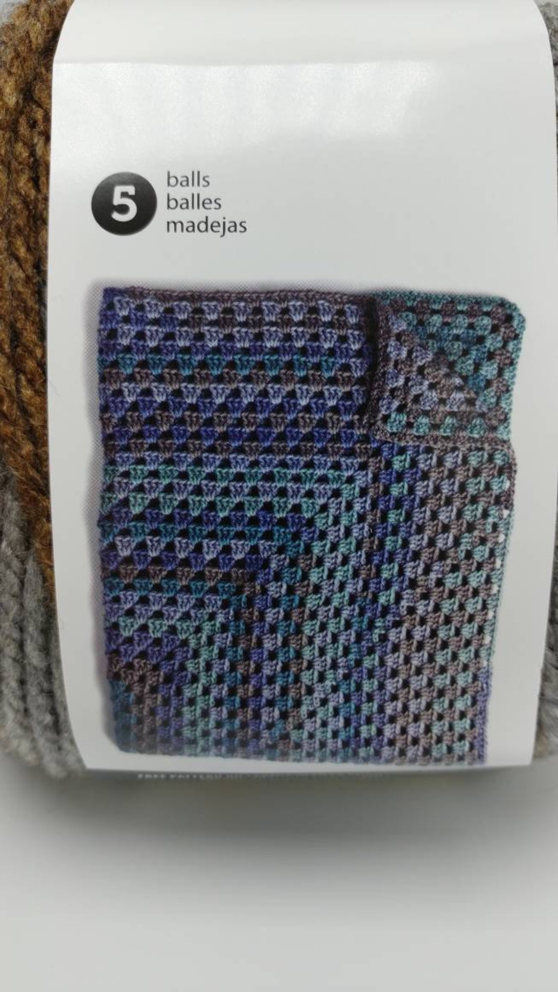 ENGLISH BREAKFAST Caron Tea Cakes Yarn Big 8.5oz/240g 204 Etsy