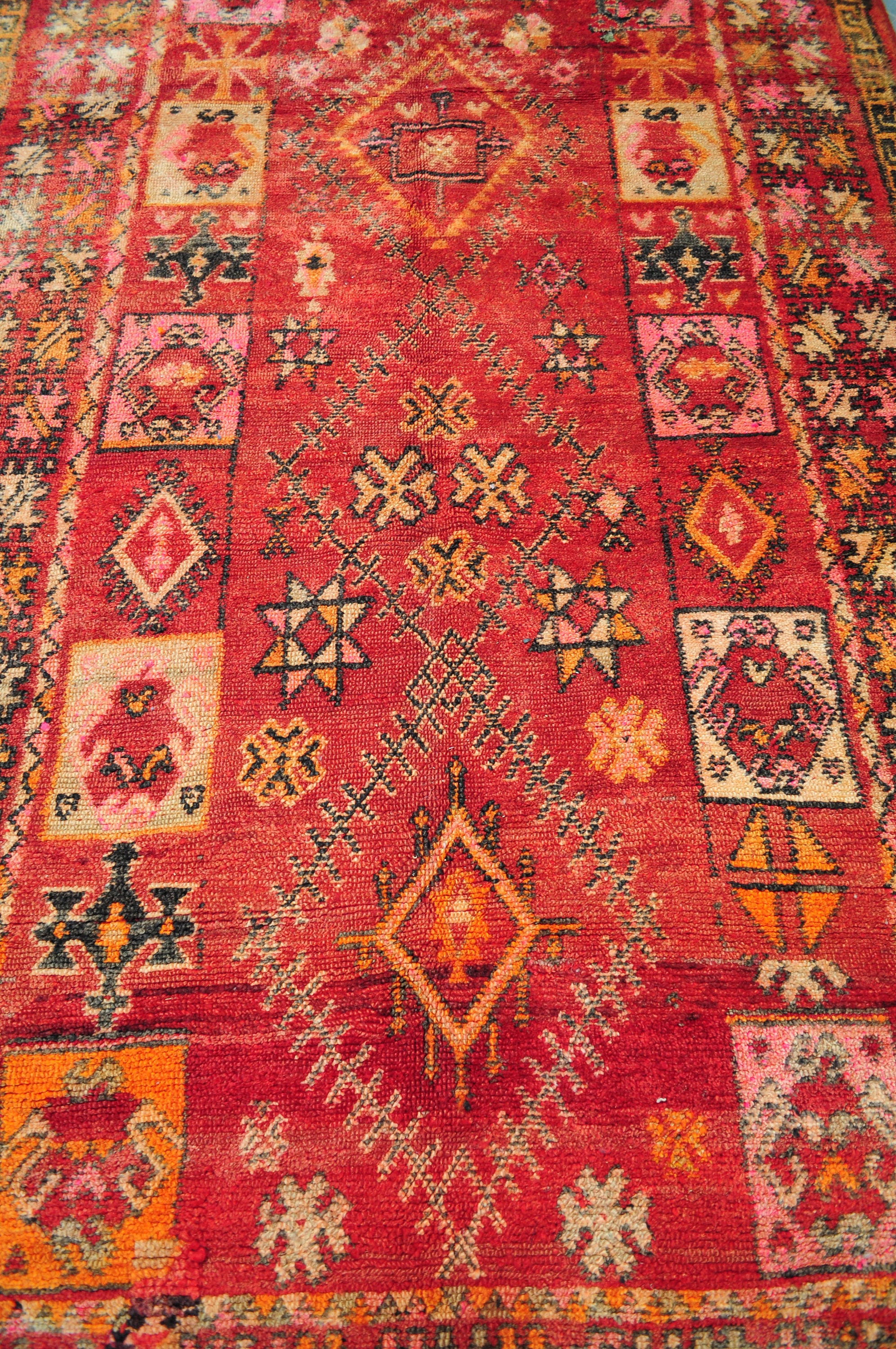 Berber boujad Design vintage Boujad Rug Boujaad boho Tapis Etsy