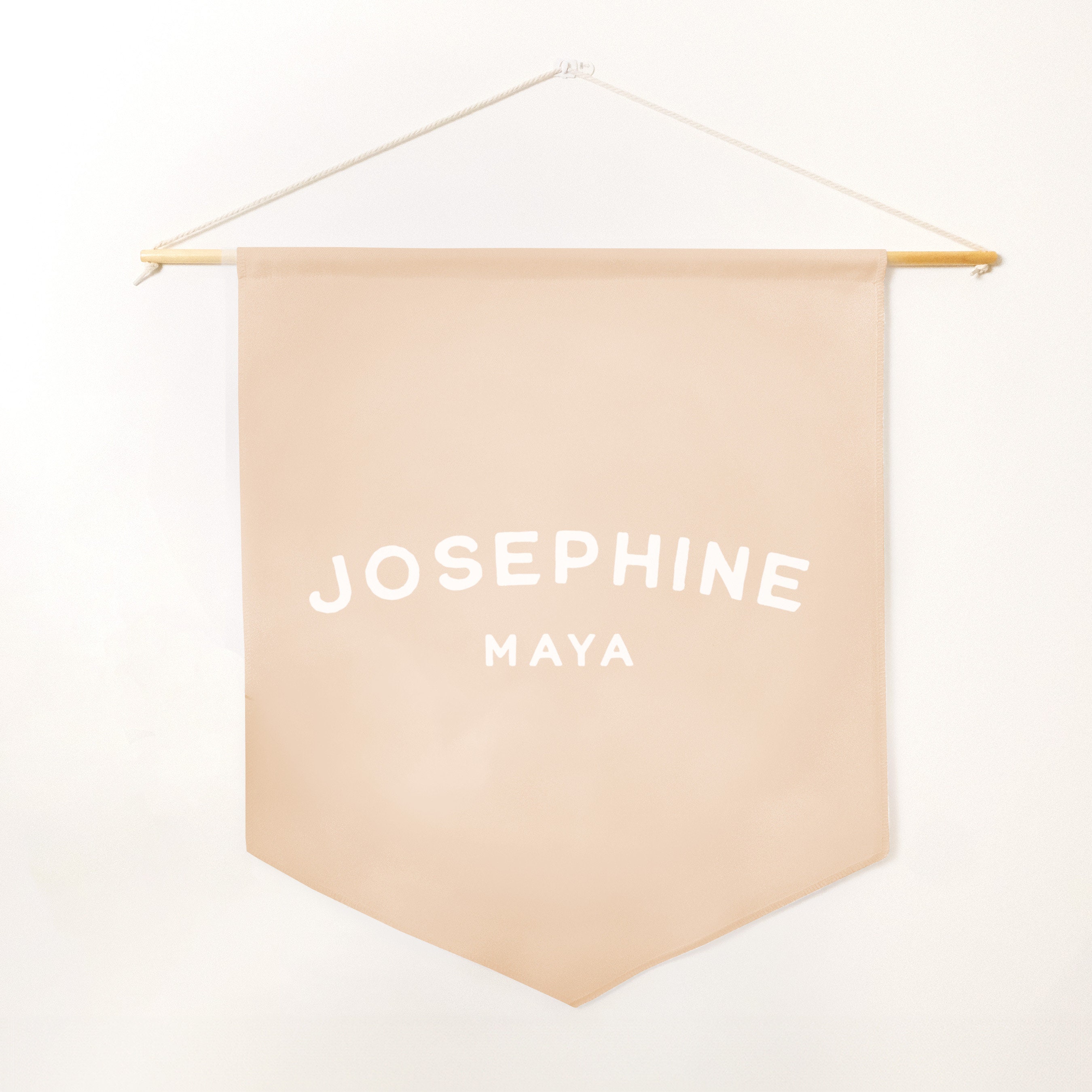 Girls Name Banner, Custom Pennant Flag for Girls Bedroom or Nursery ...